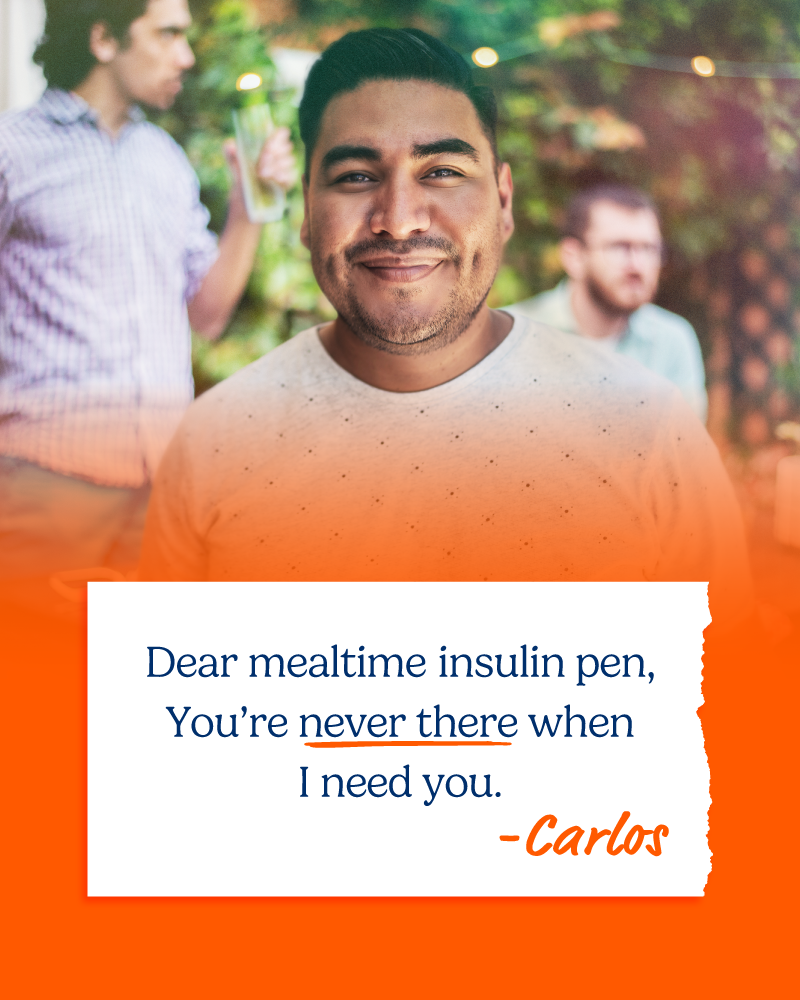 CeQur Simplicity patient answering FAQs on why he stopped using an insulin pen